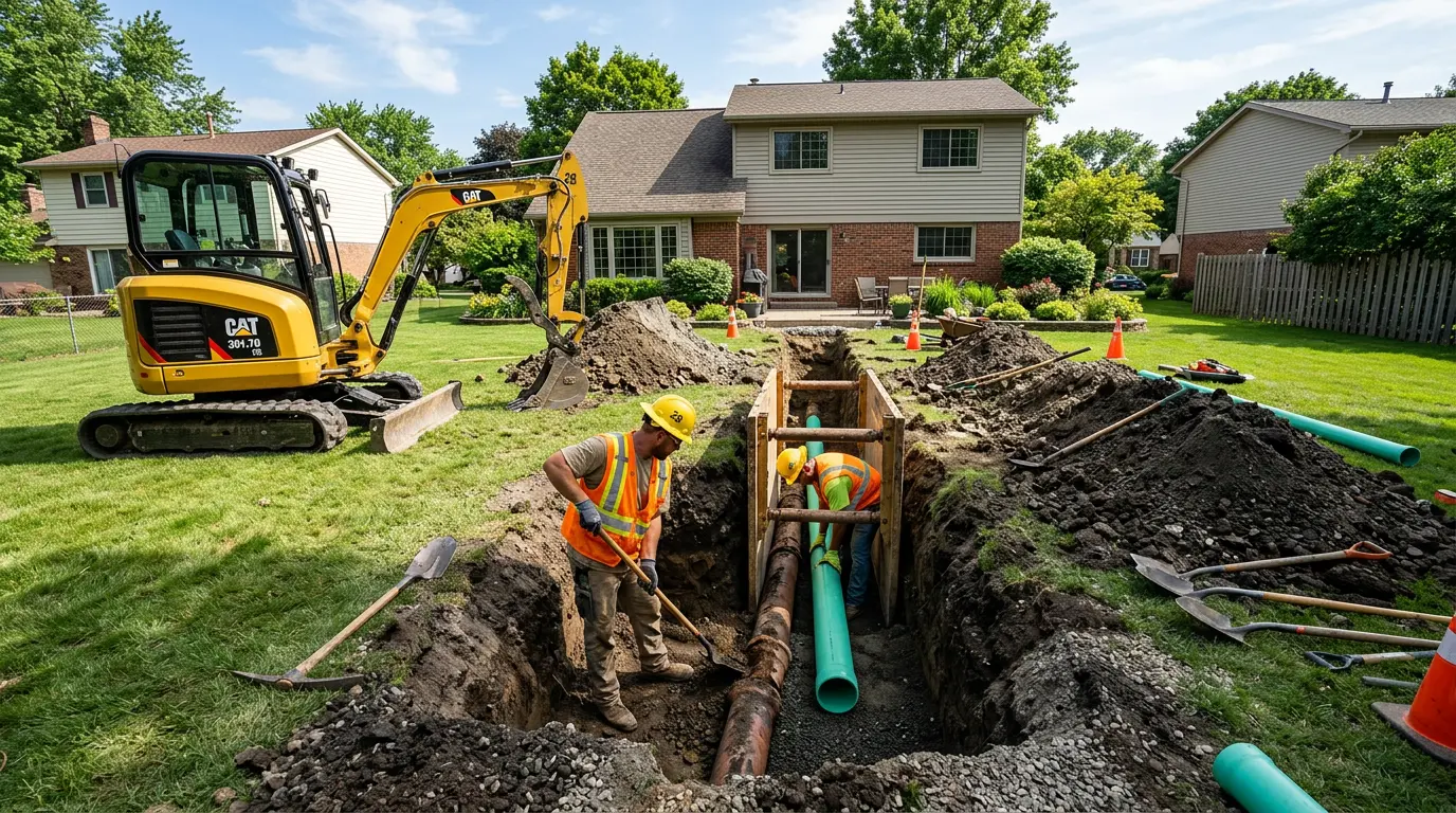 Sewer Line Cleaning in Norton, OH
